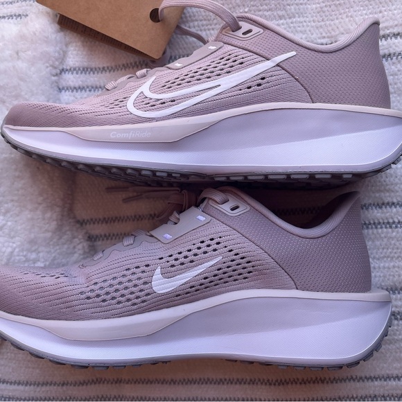 Nike Pink Athletic Shoes with Breathable Knit Mesh - Picture 7 of 11